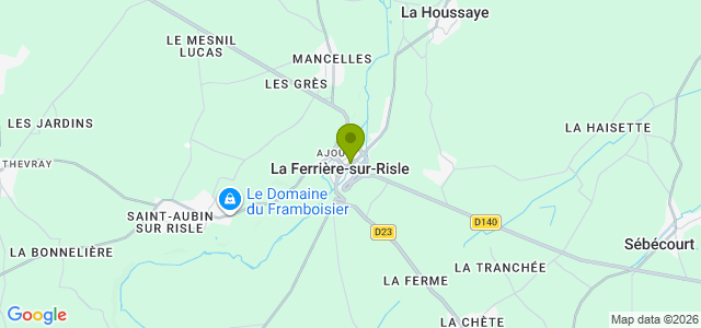Carte de localisation de la randonnée Etonnant Val Gallerand. au départ de La Ferrière nord