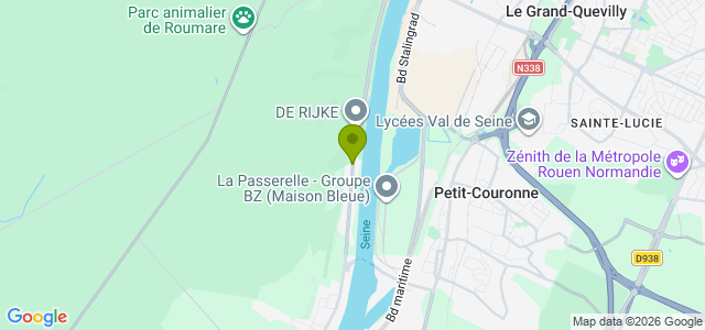 Carte de localisation de la randonnée Circuit de la Rue des Champs au départ de Quenneport