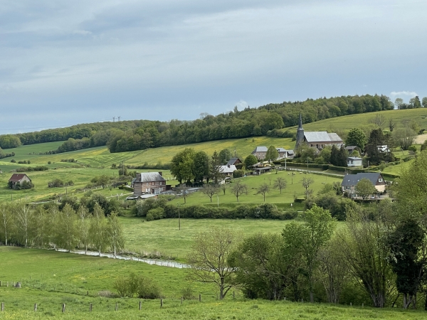 Rebets et le Héron, vus depuis le chemin de la Côte du Héron.