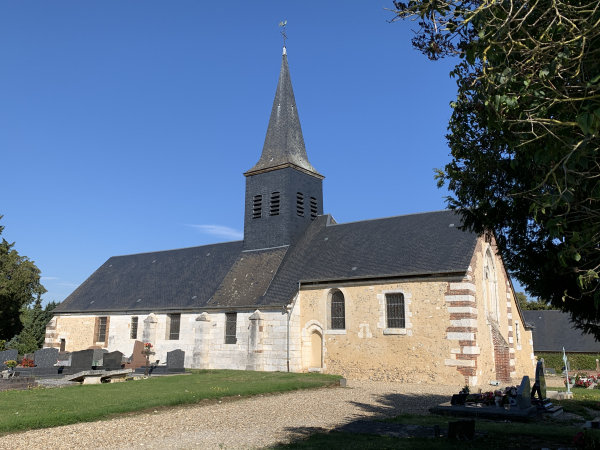 Eglise Notre-Dame de Barneville-sur-Seine.