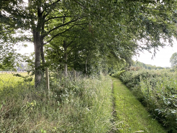 Le Chemin du Petit Brotonne est une voie sans issue pour les véhicules, et qui devient ce somptueux chemin pour contourner la ferme éponyme.