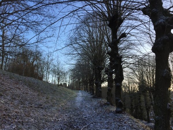 Nous quittons le centre ville par le chemin des Monts.