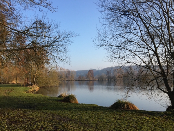 Nous terminons notre balade autour du charmant étang de Condé-sur-Risle.