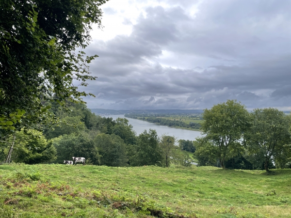 Premier panorama sur la vallée de la Seine.