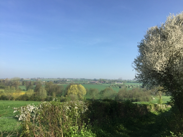 Brimbec, panorama sur la vallée de l'Epte.