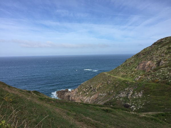 Flamanville, sentier du littoral, la Anse de Quédoy.