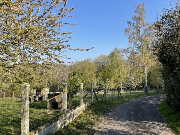 Sentier des Varras à Caumont.