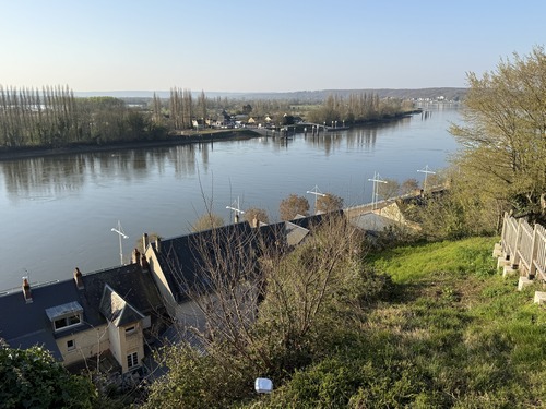 Le panorama du Catelier et sa vue sur la Seine.