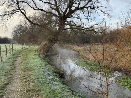 Paysages de la vallée de la Fontenelle.