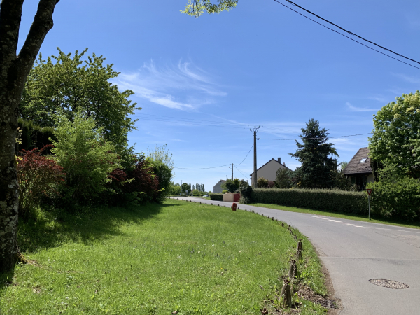 Retour à Sévigny par la D753.