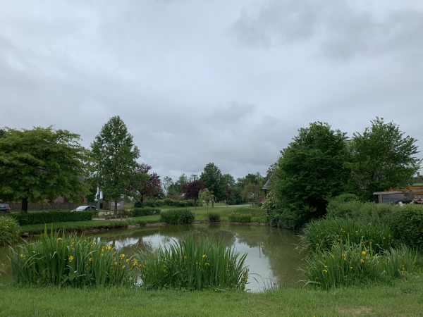 La mare du village de Nullemont.