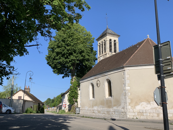 Eglise Sainte-Geneviève de Ste-Geneviève-lès-Gasny.