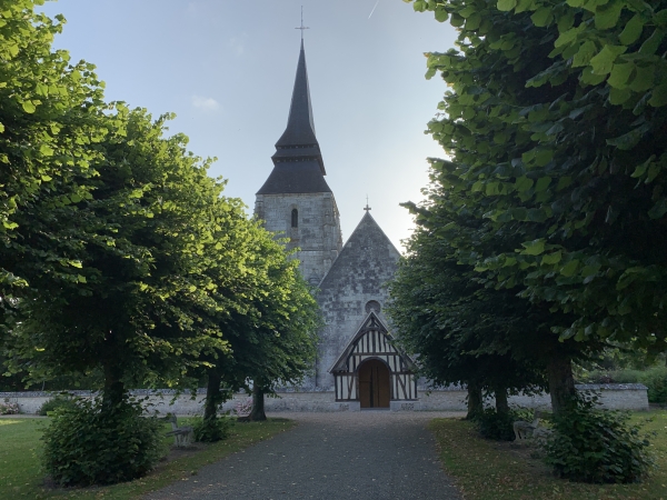 Eglise Notre-Dame d'Amfreville-sur-Iton.