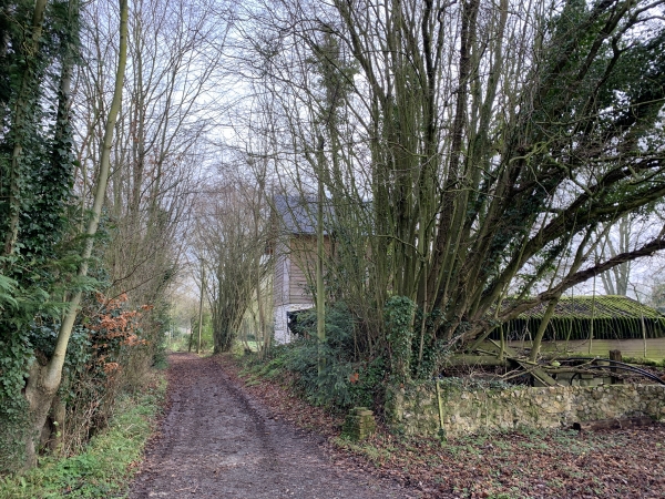 GRP du Tour du Pays d'Auge à La Fresnaie.