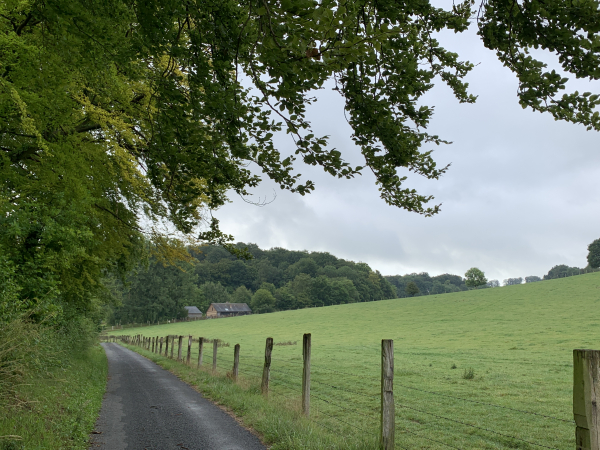 Nous suivons maintenant le Chemin de la Belgique.