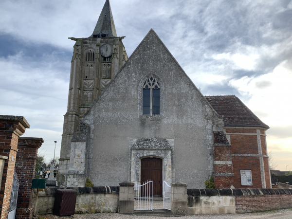 Eglise St-Crépin-et-St-Crépinien (XIIIe et XVIe) de Barc.