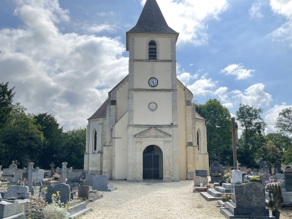 Eglise Saint-Hilaire de Bavent (XIIe puis XIXe).