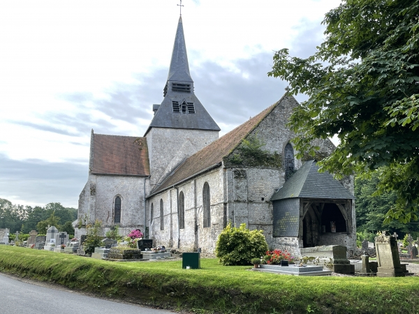 Eglise Saint-Martin de Gonneville-sur-Honfleur.
