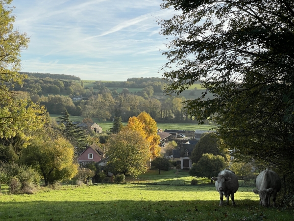Ce circuit offre de nombreux points-de-vue sur la vallée de l'Epte.