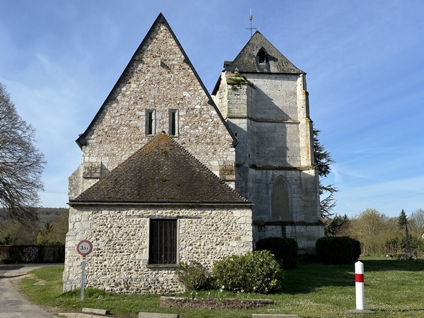 Eglise Saint-Germain (XVIe) d'Ecardenville-sur-Eure.