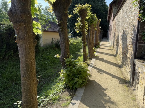 La Ravine est un fossé créé au XIXe siècle pour assécher cette vallée autrefois marécageuse. Ce fossé, avec l'urbanisation, s'avère de plus en plus utile pour contrôler les inondations (sans les éviter totalement comme on l'a vu ses dernières années.).