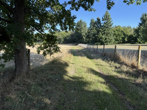 Nous avons rejoint le charmant chemin de la Chapelle.