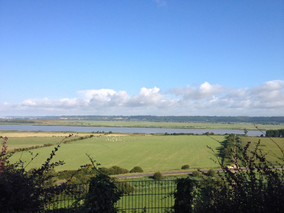 Vue de la randonnée Le Marais Vernier. au départ de Bouquelon - La Roque, 27
