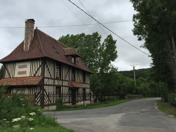 Vue de la randonnée Sur les collines de Cormeilles. au départ de Cormeilles les collines, 27