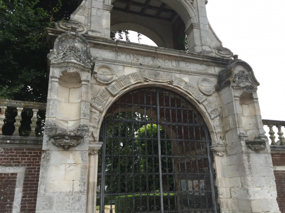 Vue de la randonnée les collines de l'abbaye au départ de St-Wandrille-Rançon 2, 76