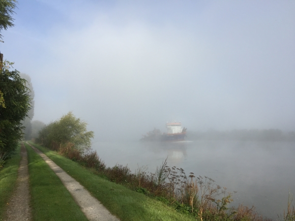 Vue de la randonnée Comme sur une île au départ de Le Landin, 27