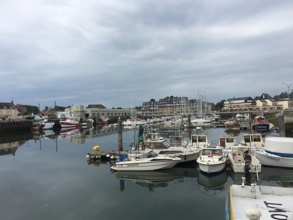 Vue de la randonnée balade en bord de mer au départ de Grandcamp-Maisy, 14