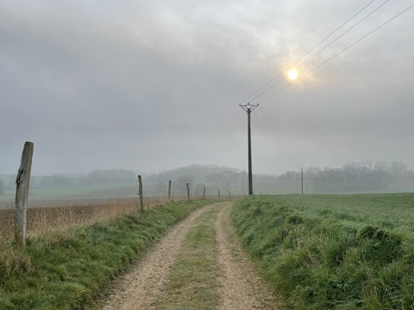 Vue de la randonnée Autour de Doudeville au départ de Doudeville 2, 76