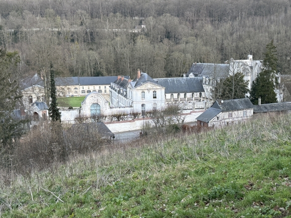 Vue de la randonnée Forêt domaniale et Promenade de Fontenelle au départ de St-Wandrille-Rançon 1, 76