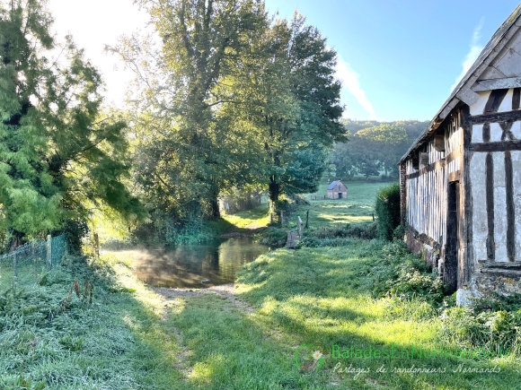 Vue de la randonnée de Rocquefort aux sources de la Durdent au départ de Rocquefort 2, 76