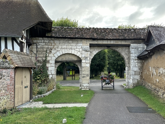 Vue de la randonnée Boucle de St-Pierre-des-Fleurs à la Saussaye au départ de St-Pierre-des-Fleurs 2, 27