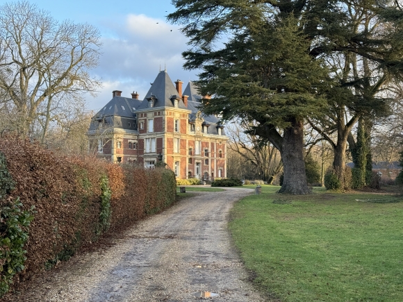 Vue de la randonnée Entre Eure et Iton au départ de La Vacherie, 27